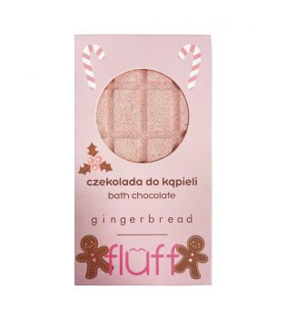 Fluff - Chocolate Bath Bomb - Gingerbread
