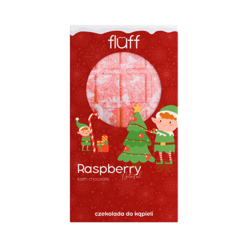 Fluff - Chocolate Bath Bomb - Raspberry