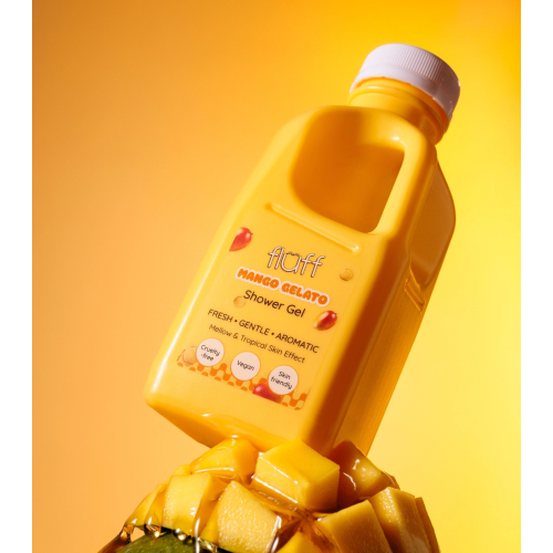 Fluff - Gentle Shower Gel - Mango Gelato