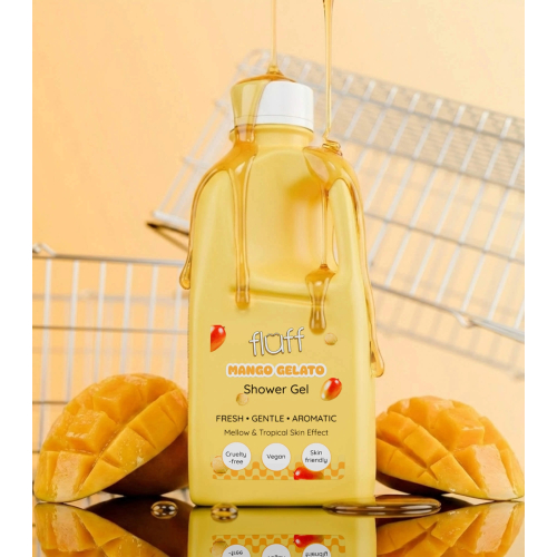 Fluff - Gentle Shower Gel - Mango Gelato