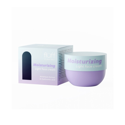 Fluff - *In Your Soul* - Moisturizing facial cream with amethyst extract and hyaluronic acid