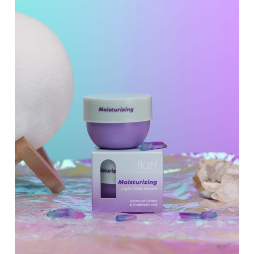 Fluff - *In Your Soul* - Moisturizing facial cream with amethyst extract and hyaluronic acid