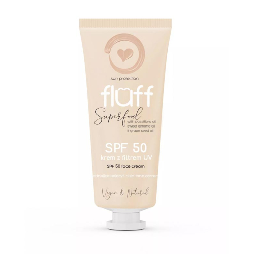 Fluff - Tinted facial sun cream SPF50