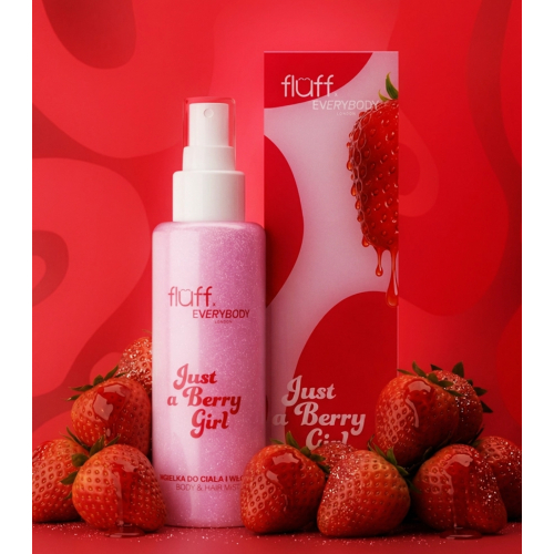 Fluff - *Everybody London x Fluff* - Body and hair mist Just a Berry Girl