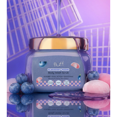 Fluff - Body scrub - Blueberry Mochi