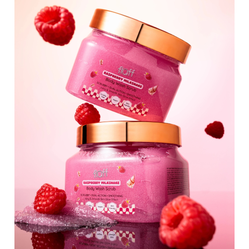 Fluff - Body Scrub - Raspberry Milkshake