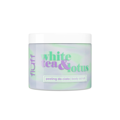 Fluff - Body Scrub - White Tea & Lotosu