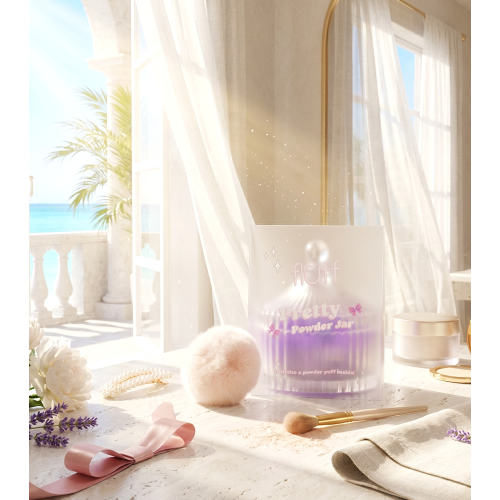 Fluff - *Blend & Scent* - Powder jar Pretty Powder Jar