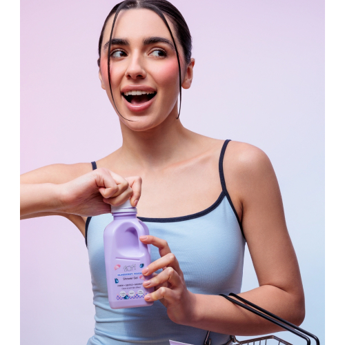 Fluff - Gentle Shower Gel - Blueberry Mochi