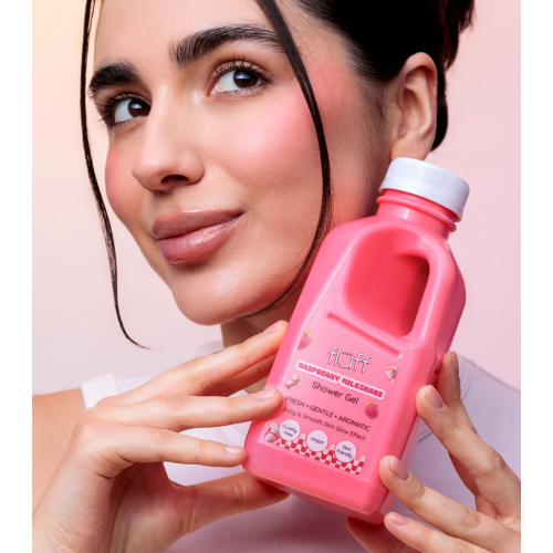 Fluff - Gentle Shower Gel - Raspberry Milkshake