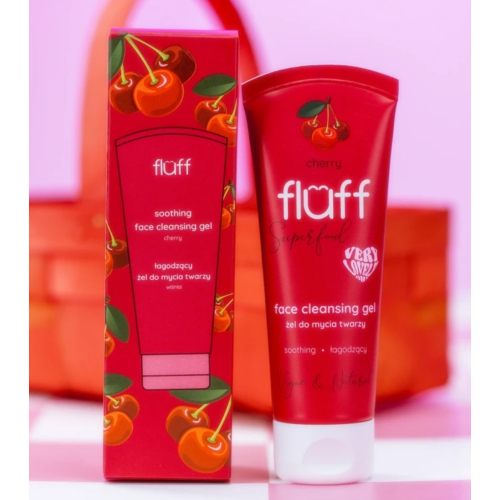 Fluff - Soothing Facial Cleansing Gel - Cherry