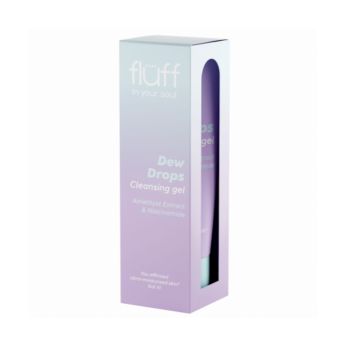 Fluff - *In Your Soul* - Facial cleansing gel with amethyst extract and niacinamide Dew Drops