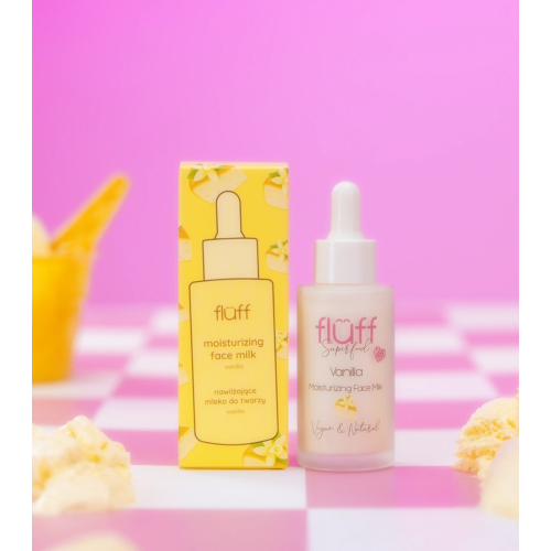 Fluff - Moisturizing facial milk - Vanilla