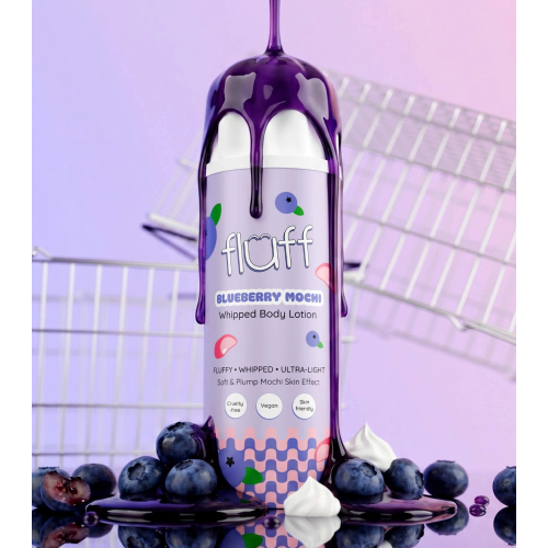 Fluff - Creamy Body Lotion - Blueberry Mochi