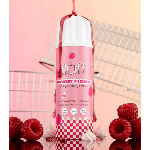 Fluff - Creamy Body Lotion - Raspberry Milkshake