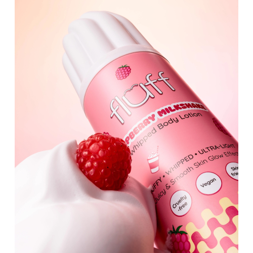 Fluff - Creamy Body Lotion - Raspberry Milkshake