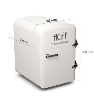 Fluff - Mini Cosmetic Fridge - White