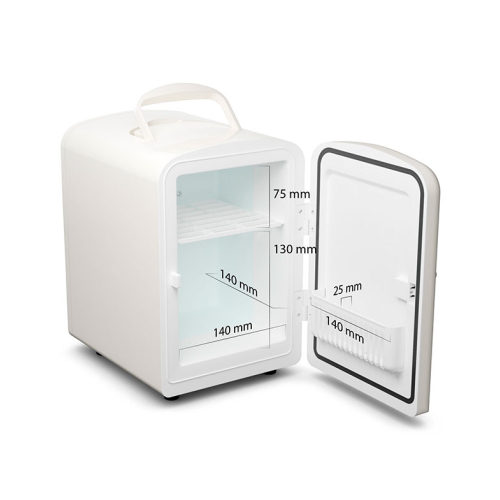 Fluff - Mini Cosmetic Fridge - White