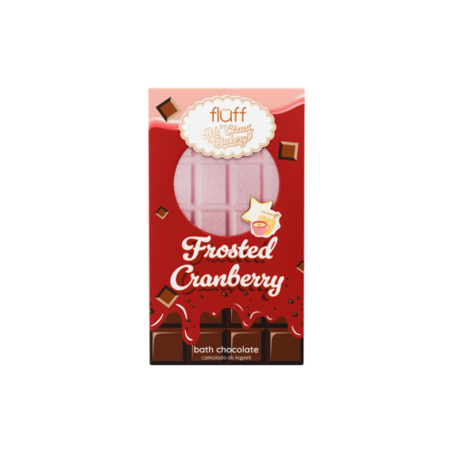 Fluff - *Ms Claus Bakery* - Bath Bomb Bath Chocolate - Frosted Cranberry