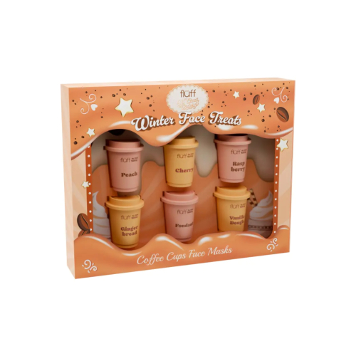 Fluff - *Ms Claus Bakery* - Facial mask set - Coffee Cups