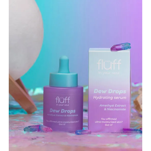 Fluff - *In Your Soul* - Hydrating facial serum with amethyst extract and niacinamide Dew Drops