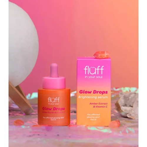 Fluff - *In Your Soul* - Brightening facial serum with amber extract and Vitamin C Glow Drops