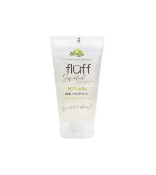 Fluff - *Superfood* - Detox moisturizing body gel H2O Jelly - Cucumber and tea extract