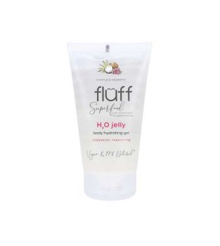 Fluff - *Superfood* - Nourishing Moisturizing Body Wash H2O Jelly - Coconut & Raspberry