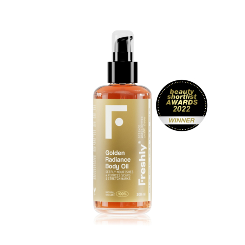 Freshly Cosmetics - Body oil Golden Radiance 200ml