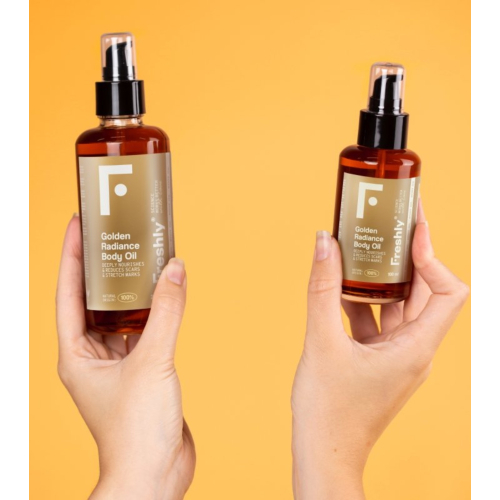 Freshly Cosmetics - Body oil Golden Radiance 200ml