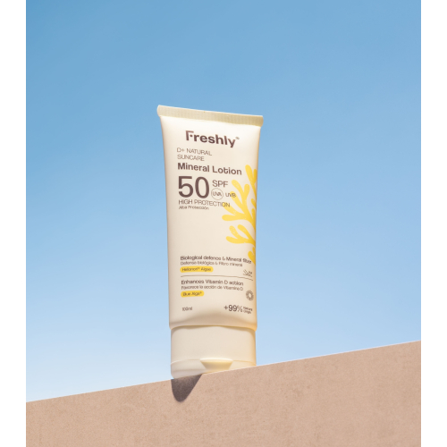 Freshly Cosmetics - *D+ Natural Suncare* - Protector solar corporal Mineral Lotion SPF50