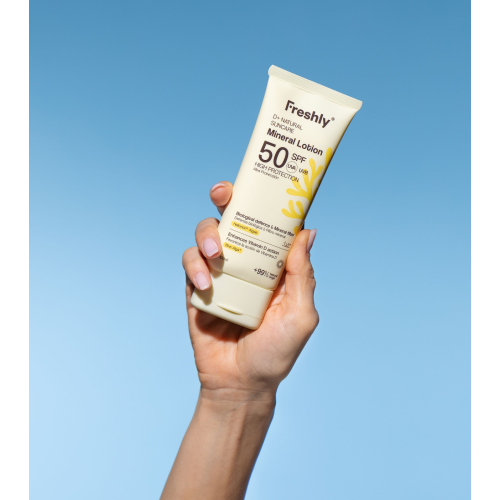 Freshly Cosmetics - *D+ Natural Suncare* - Protector solar corporal Mineral Lotion SPF50