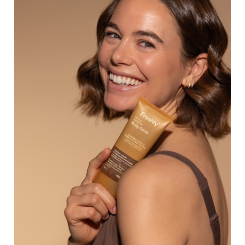 Freshly Cosmetics - Body Scrub Golden Radiance