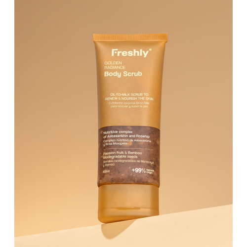 Freshly Cosmetics - Body Scrub Golden Radiance