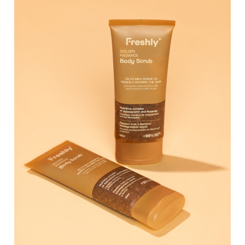 Freshly Cosmetics - Body Scrub Golden Radiance