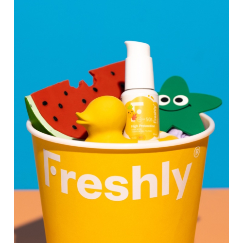 Freshly Cosmetics - Children's sunscreen SPF50+ High Protetion - 50ml