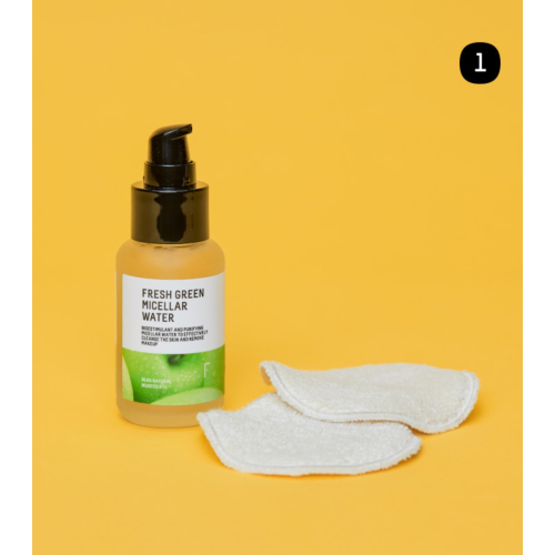 Freshly Cosmetics - Travel-size facial cleansing set Mini Cleanser Trio