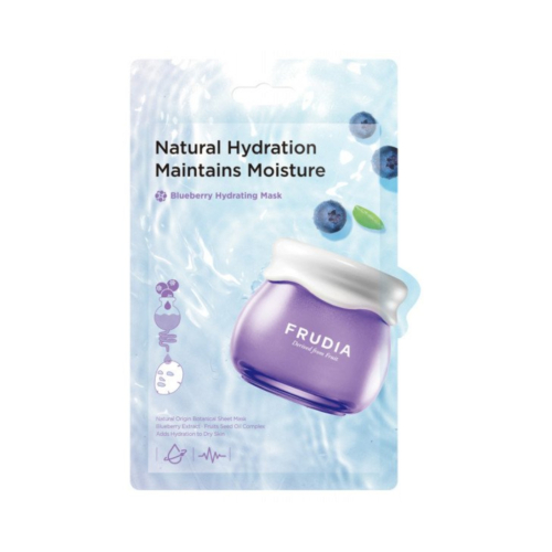 Frudia - Hydrating facial mask - Blueberries