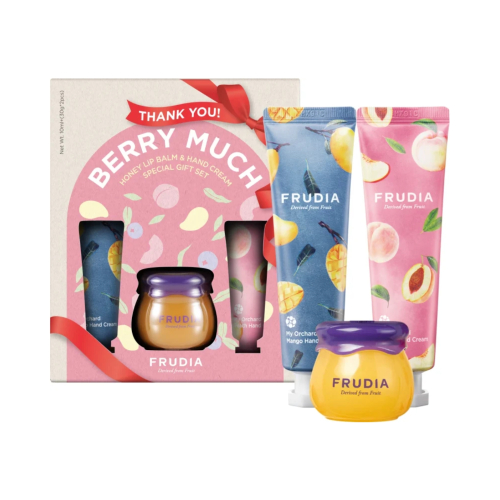 Frudia - Hand Cream Set + Lip Balm Thank You Berry Much