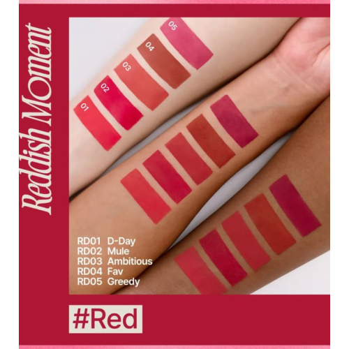 Fwee - Tinted Lip & Cheek Balm Pudding Pot - RD05: Greedy