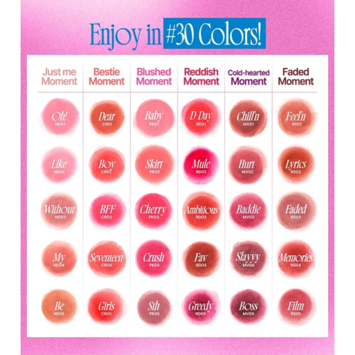 Fwee - *Keyring* - Tinted lip and cheek balm with keychain Pudding Pot - RS05: Film