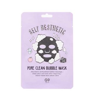 G9 Skin - Moisturizing and Purifying Face Mask Self Aesthetic Pore Clean Bubble Mask