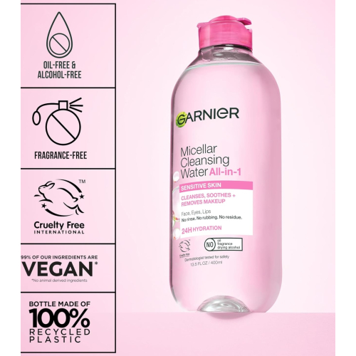 Garnier - Micellar Water All-in-One 400ml - All Skin Types
