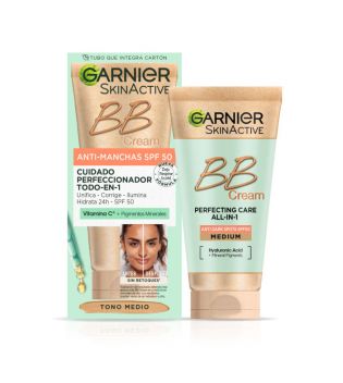 Garnier - Anti-blemish BB Cream SPF 50 - Medium tone