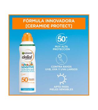 Garnier - Anti-sand protective mist Sensitive Advanced Delial FPS50+ Ceramide Protect