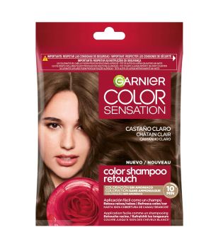 Garnier - Ammonia-free semi-permanent hair color Color Shampoo Retouch Color Sensation - 5.0: Light brown
