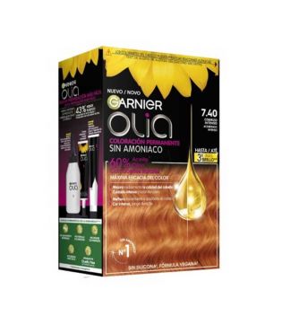 Garnier - Olia color -  7.40: Intense Copper