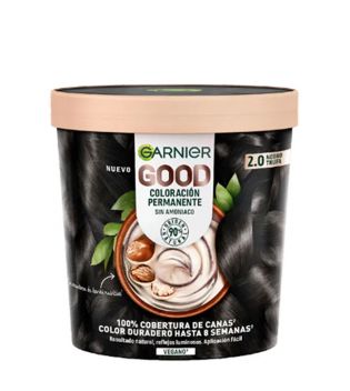 Garnier - Permanent coloration without ammonia Good - 2.0: Black Truffle
