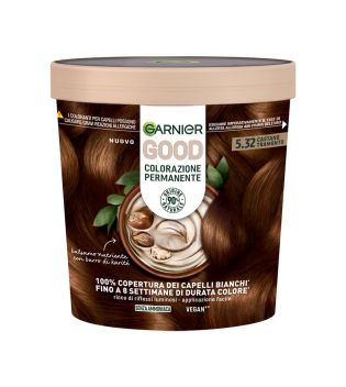 Garnier - Permanent hair color without ammonia Good - 5.32: Chestnut Golden Hour