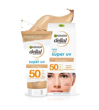 Garnier -  colored sunscreen Delial with Sun BB FPS50
